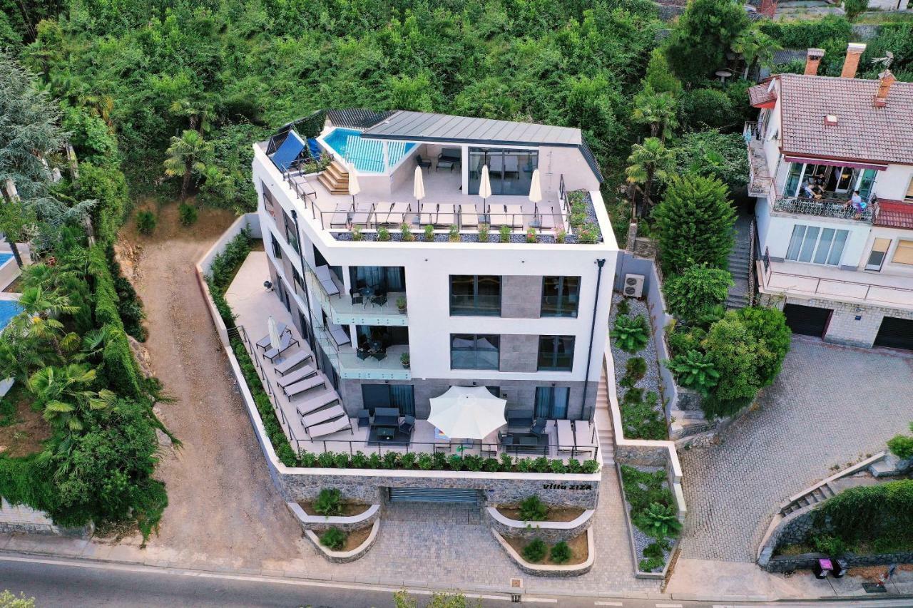 Apartments In Villa Ziza, Rooftop Swimming Pool Opatija Exterior photo